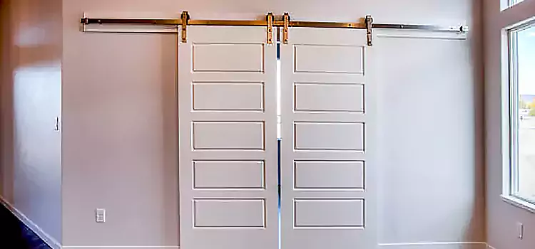 Glass Barn Door with Installation Hardware Kit Landover